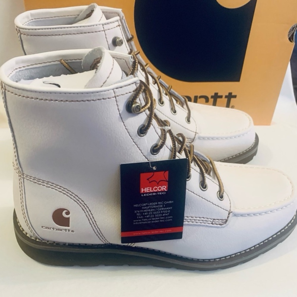 CARHARTT MOC TOE 6” WEDGE Boots - Picture 2 of 12